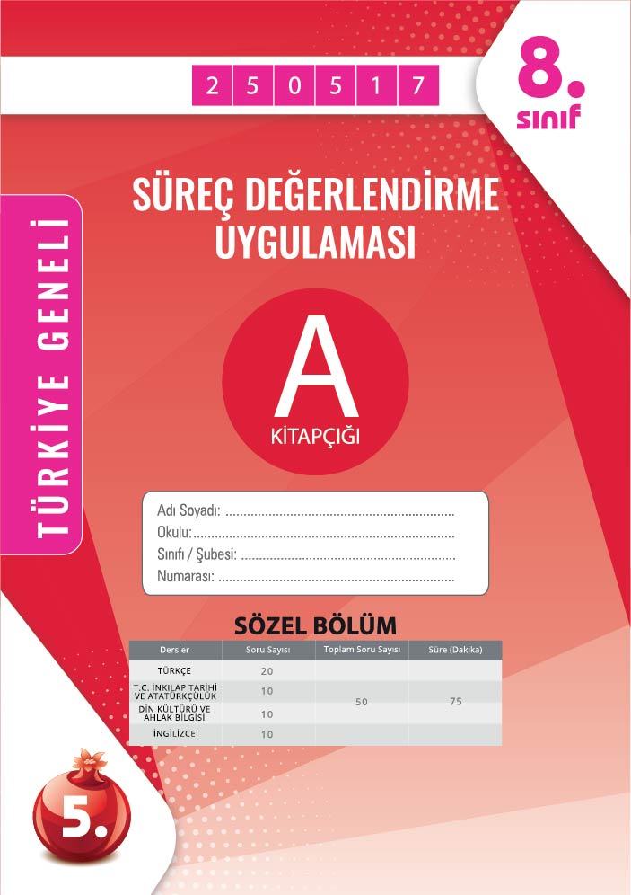 2023_2024_Nartest_8_sf_5_Kurumsal_A_tumu.jpg NARTEST 8. SINIF5. SÜREÇ DEĞERLENDİRMEMAYIS A-B SÖZ-SAYKOD 250517-20